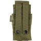 Single Original Style Mag Pouch (Rifle) (Coyote), Manufactured by Kombat UK, this magazine pouch is designed to carry 2x rifle mags e